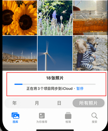 河源苹果手机服务如何解决iPhone照片无法同步到 'iCloud 照片'