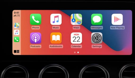 河源apple维修网点分享如何将iPhone连接到CarPlay 